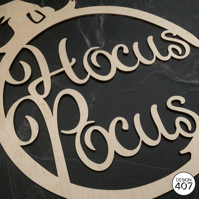 Halloween Hocus Pocus! Deur / Raamhanger - Afbeelding 2