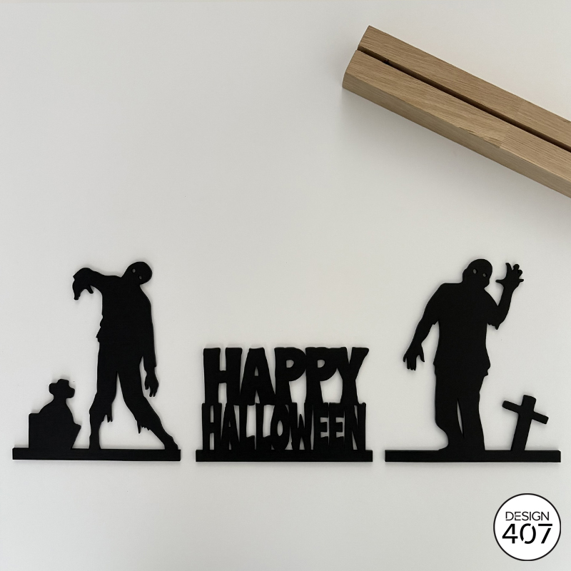 Deco Element Happy Halloween Zombies - Afbeelding 2