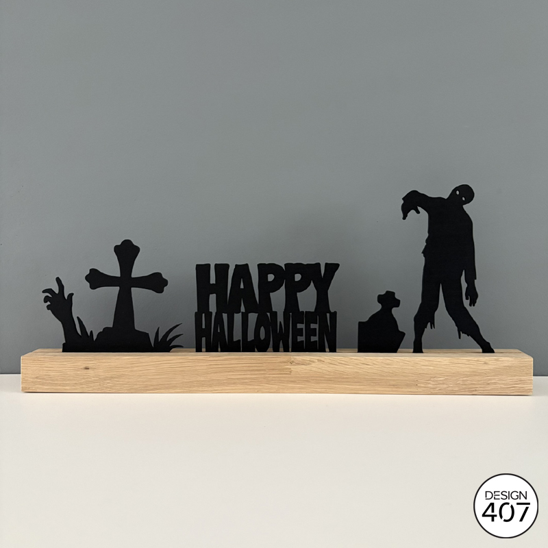 Deco Element Happy Halloween Graveyard