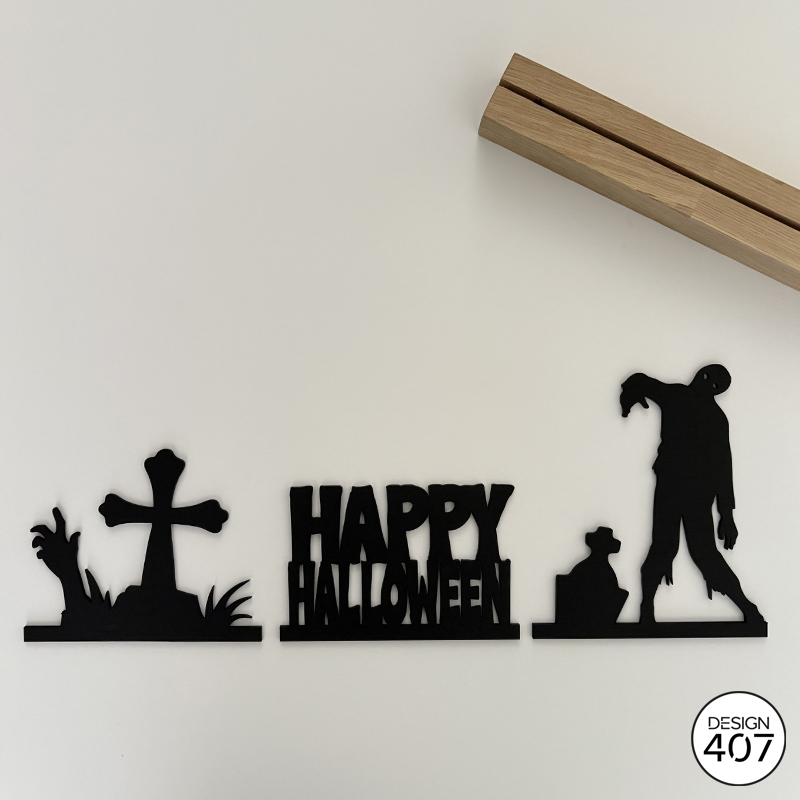 Deco Element Happy Halloween Graveyard - Afbeelding 2