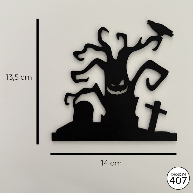 Deco Element Happy Halloween Haunted Forest - Afbeelding 5